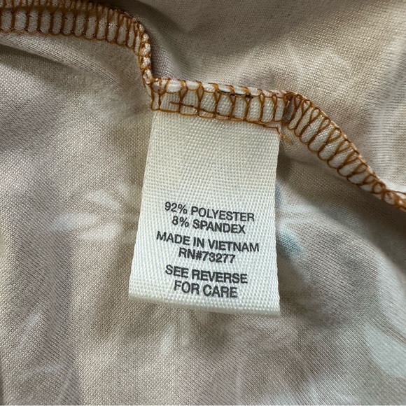 Mudd fall Orange Floral Long Sleeve Dress - Picture 12 of 15